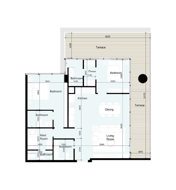 2 Bedroom